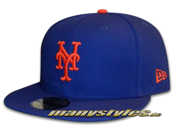 NY Mets 59FIFTY MLB Authentic NE Team Structure Cap Game